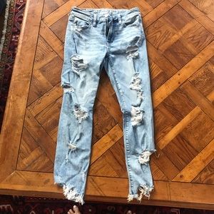 American Eagle Ripped Skinny Jeans